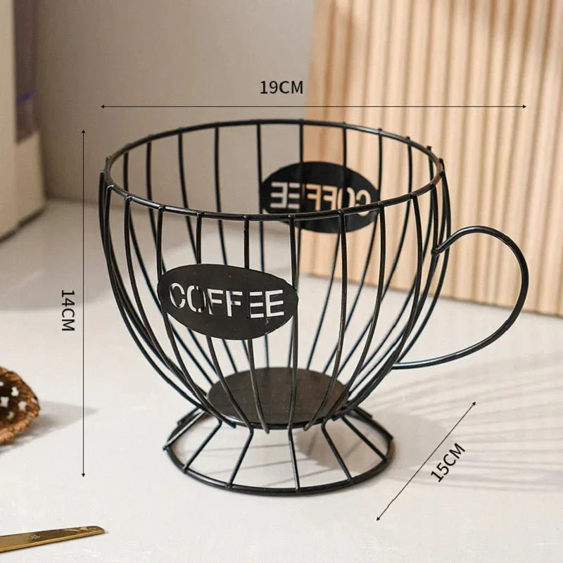 SWEETNOOK – Mensola per la casa elegante per capsule di caffè e dolcetti