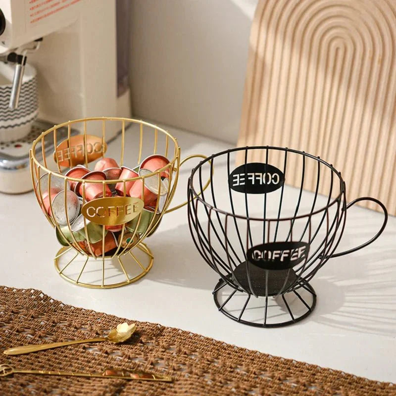 SWEETNOOK – Mensola per la casa elegante per capsule di caffè e dolcetti