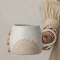 Nilo | Grande tazza in ceramica da 450 ml con finitura opaca per caffè, tè e uso quotidiano in cucina