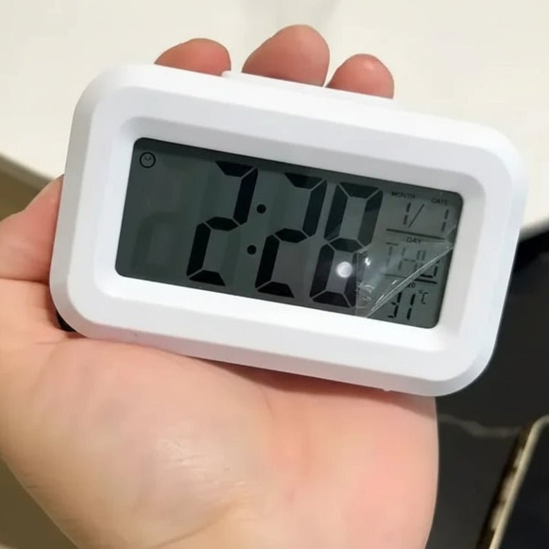TEMPDATE MINI – Orologio Digitale LED Multifunzionale con Funzione Snooze