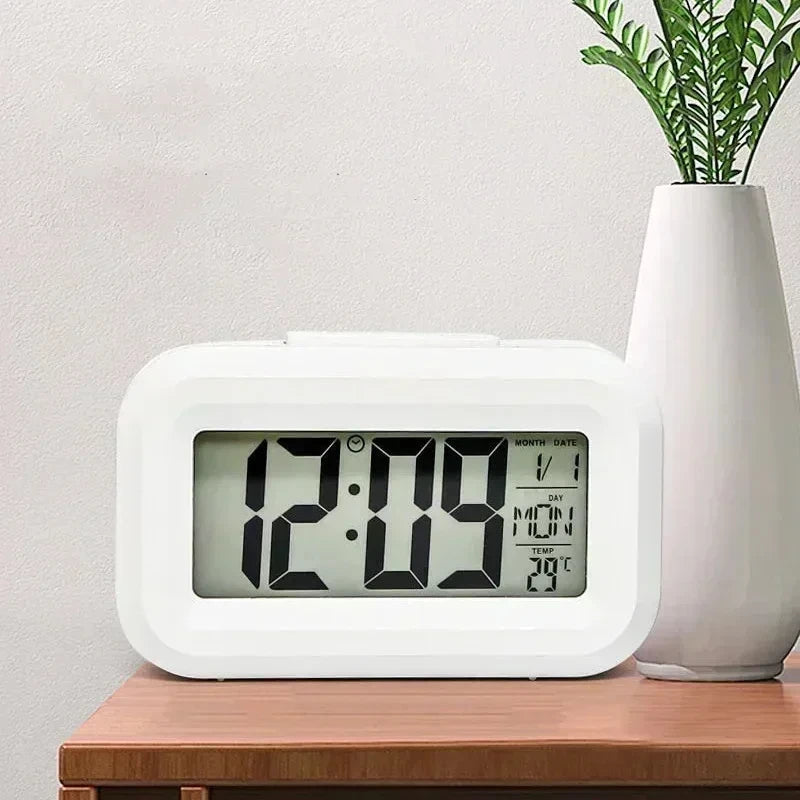 TEMPDATE MINI – Orologio Digitale LED Multifunzionale con Funzione Snooze
