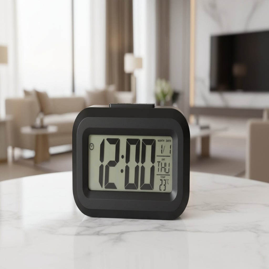 TEMPDATE MINI – Orologio Digitale LED Multifunzionale con Funzione Snooze