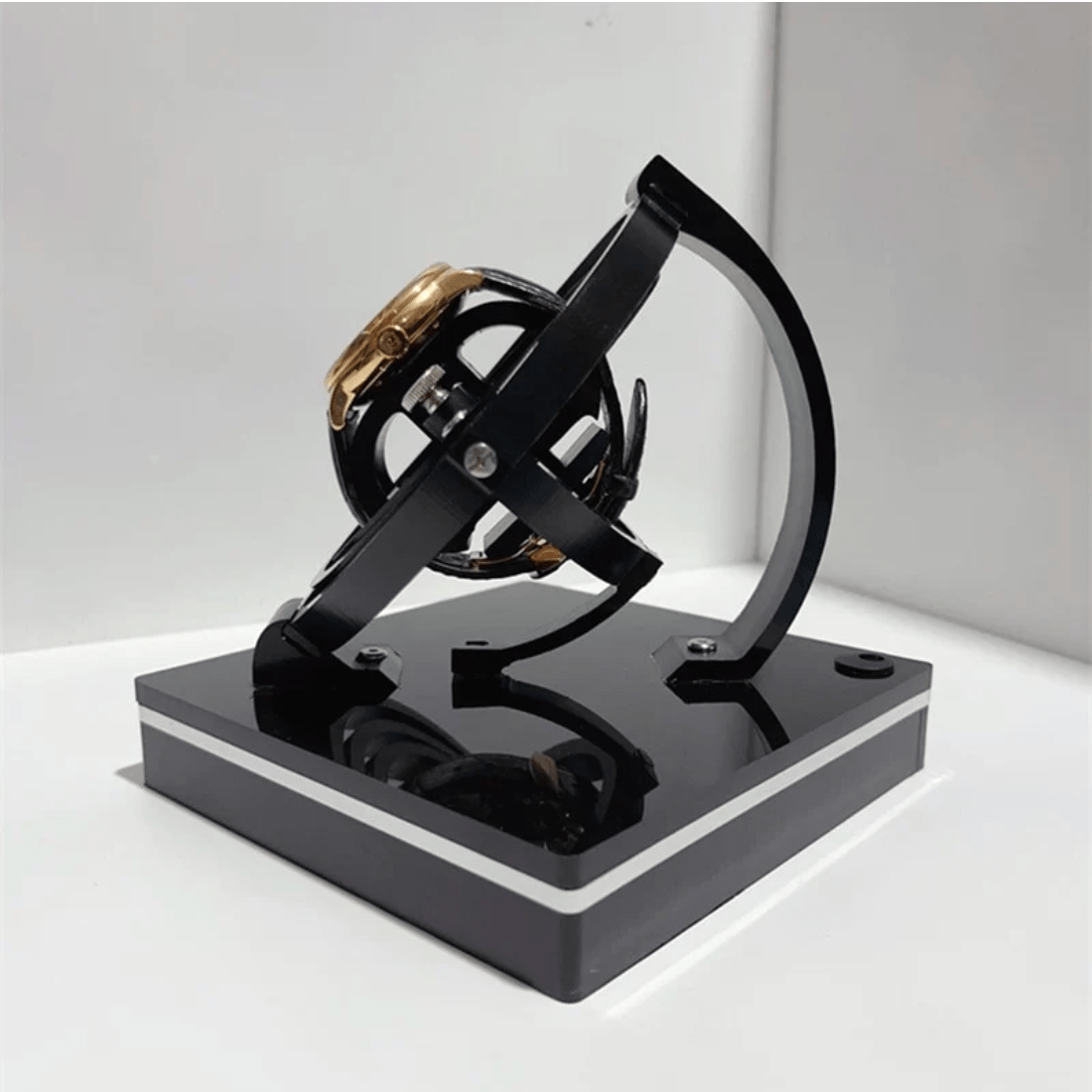 Scatola di Vetrina per Orologi Automatici di Lusso – Mantiene gli Orologi Carichi e Eleva lo Stile degli Interni