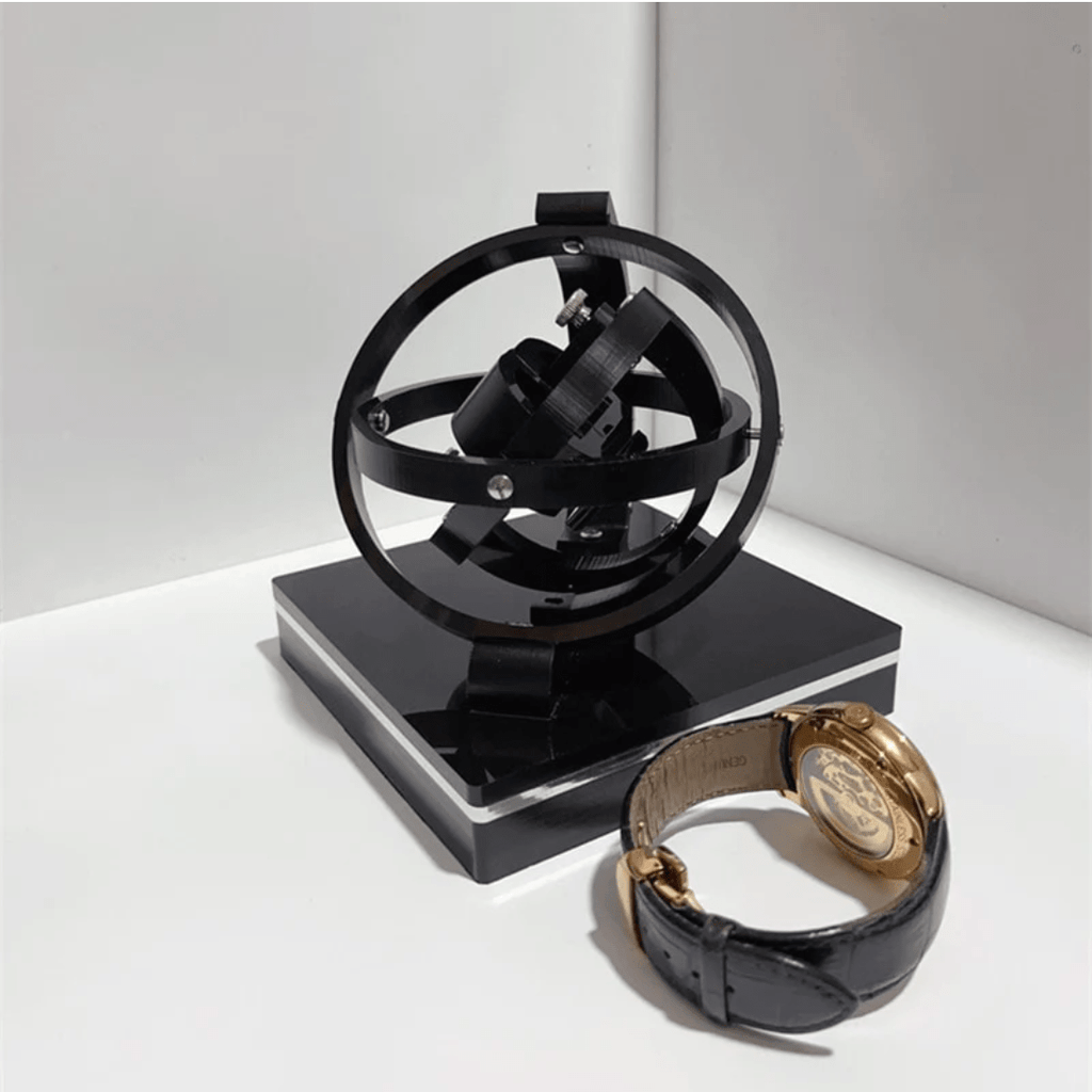 Scatola di Vetrina per Orologi Automatici di Lusso – Mantiene gli Orologi Carichi e Eleva lo Stile degli Interni