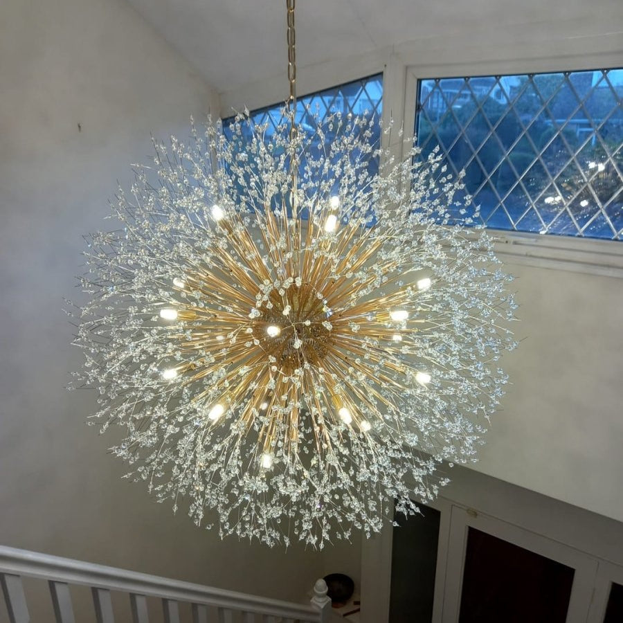 Serenya | Grande Lampadario Sputnik Fuochi d'Artificio per Soggiorno e Ingresso