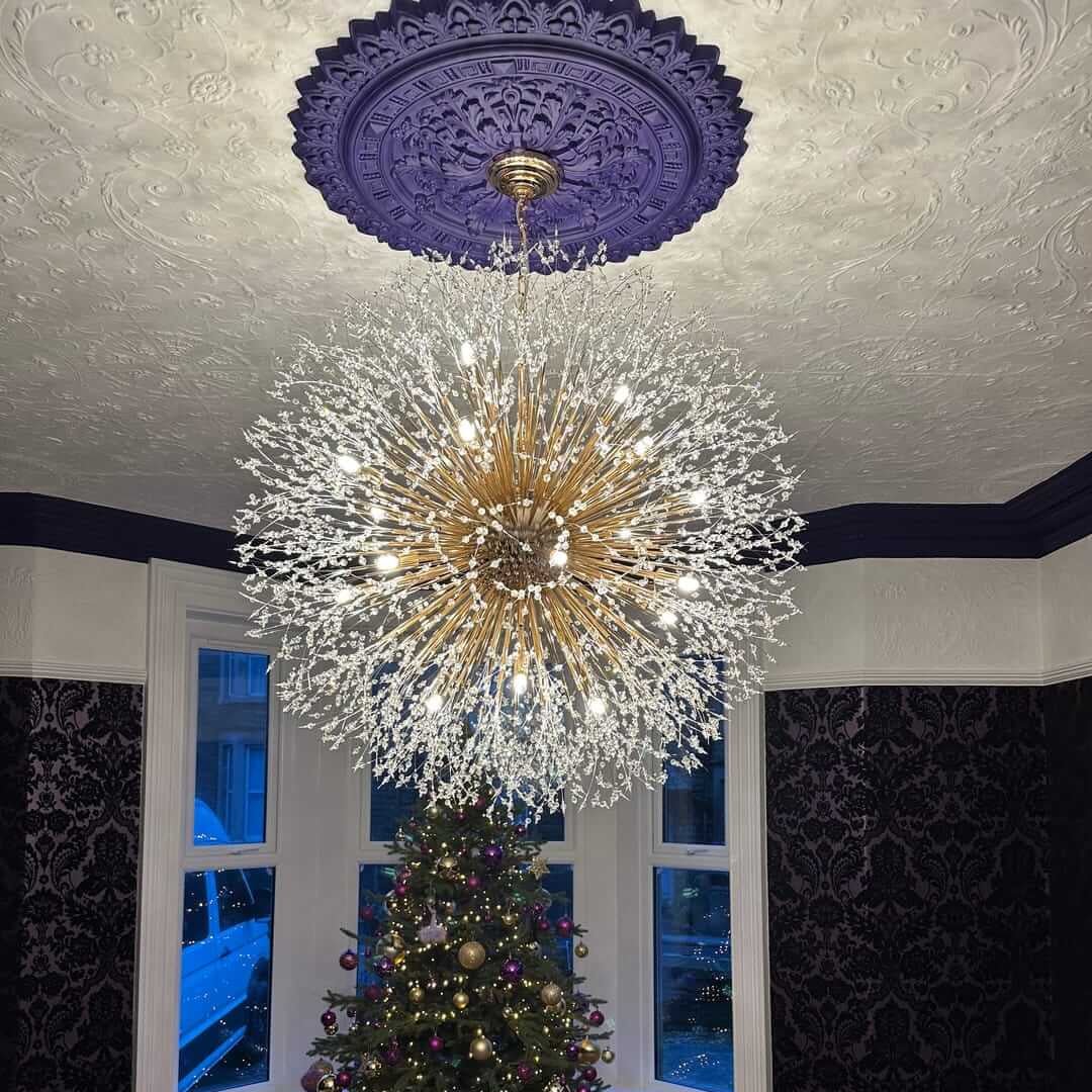 Serenya | Grande Lampadario Sputnik Fuochi d'Artificio per Soggiorno e Ingresso