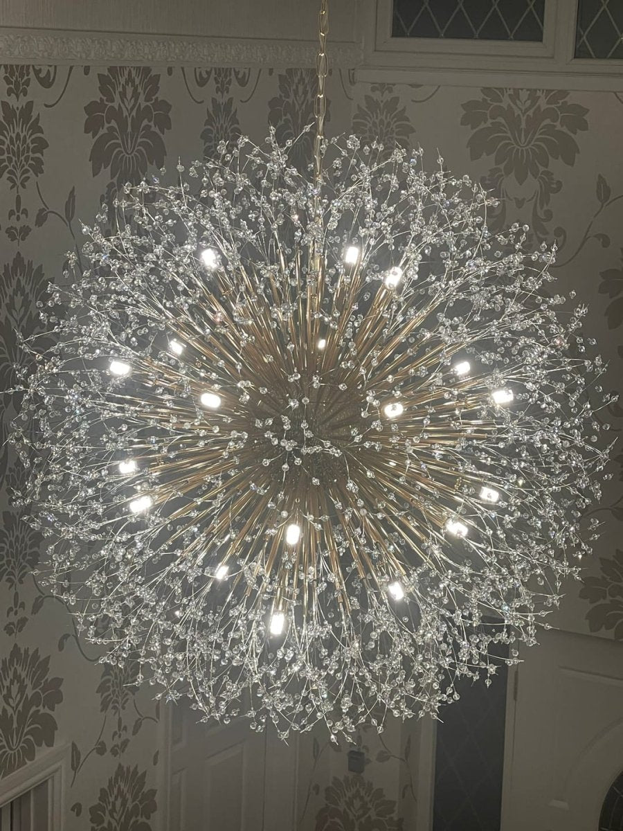 Serenya | Grande Lampadario Sputnik Fuochi d'Artificio per Soggiorno e Ingresso