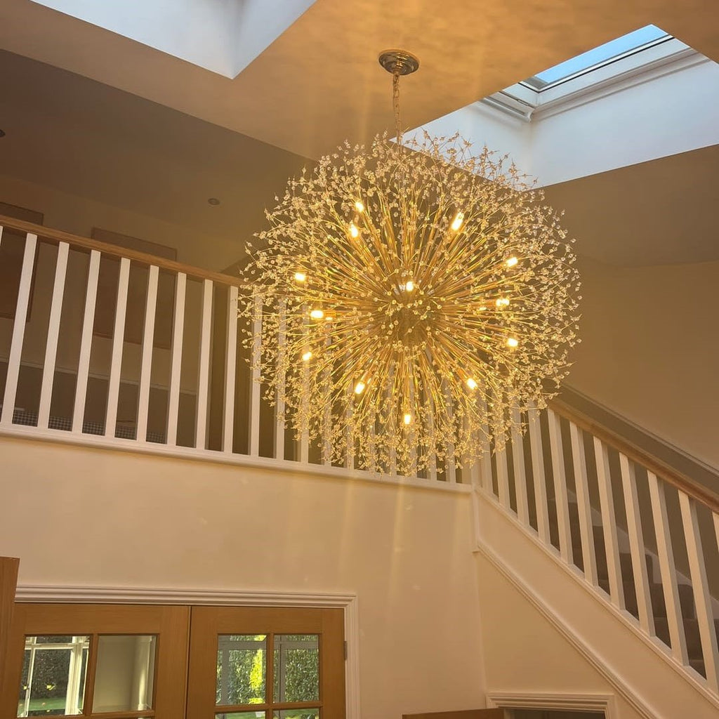 Serenya | Grande Lampadario Sputnik Fuochi d'Artificio per Soggiorno e Ingresso