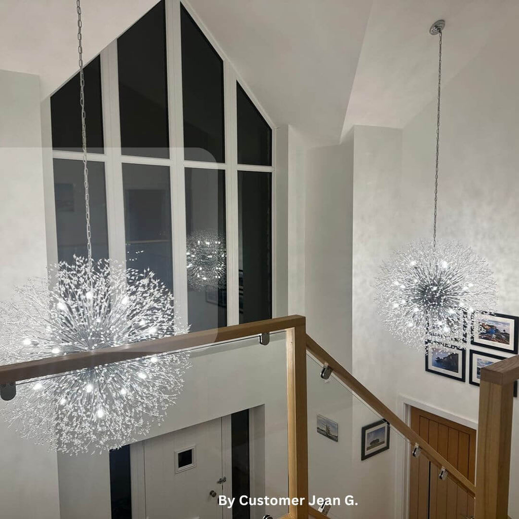 Serenya | Grande Lampadario Sputnik Fuochi d'Artificio per Soggiorno e Ingresso
