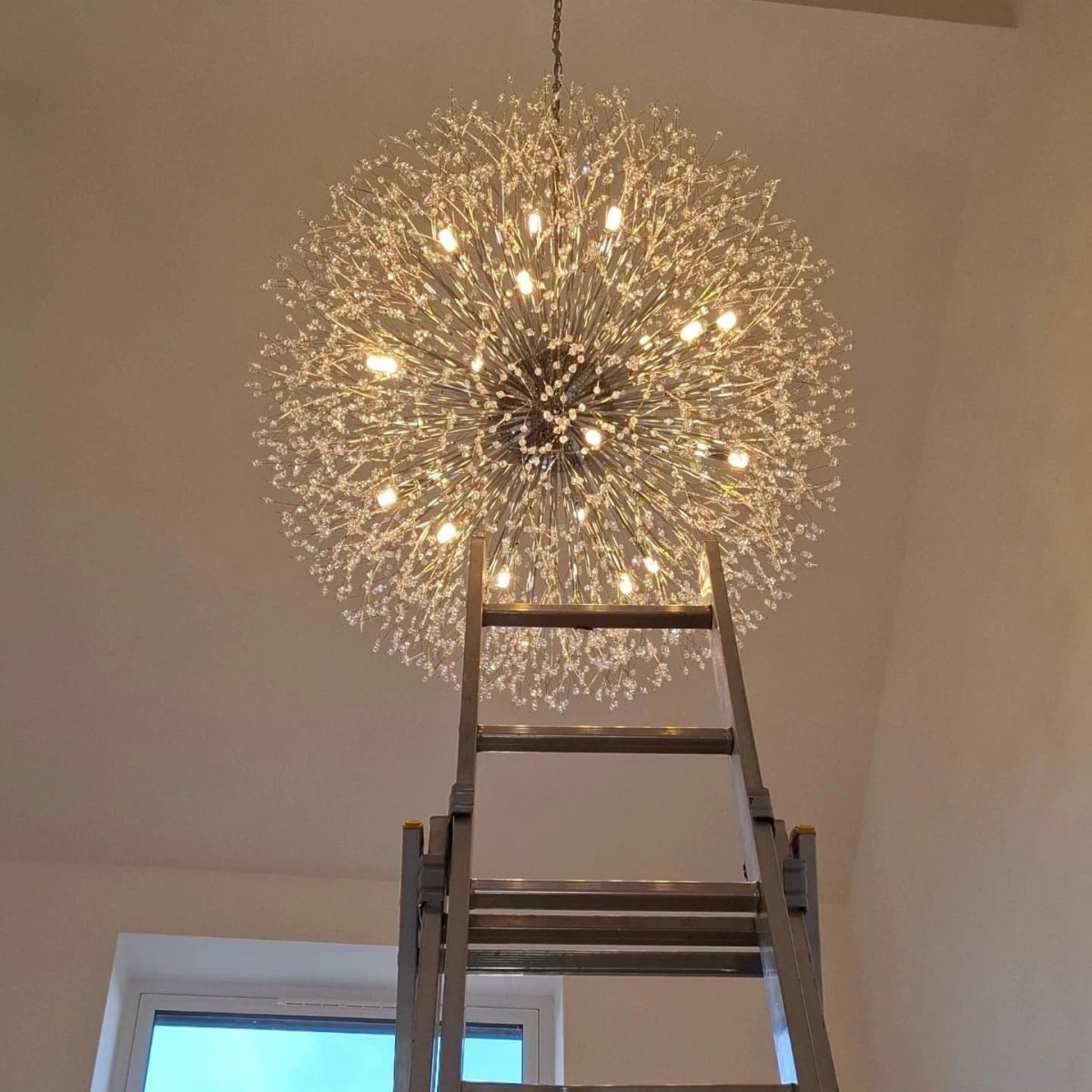 Serenya | Grande Lampadario Sputnik Fuochi d'Artificio per Soggiorno e Ingresso