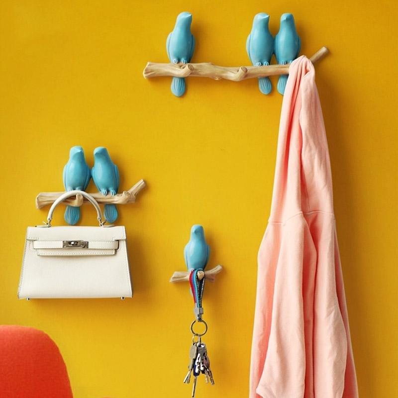 Decorazione accogliente con motivo di uccelli