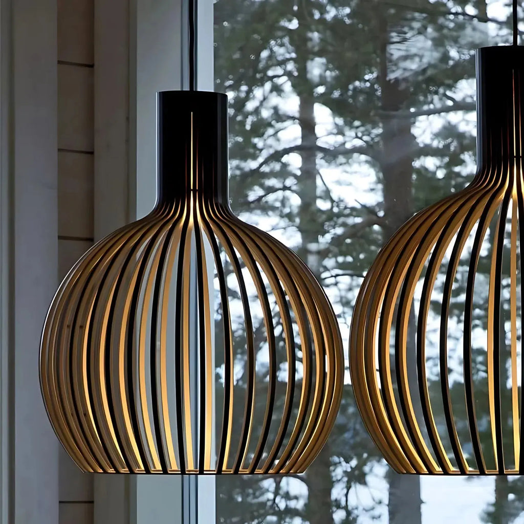 Lampada a sospensione con un tocco di semplicità nordica