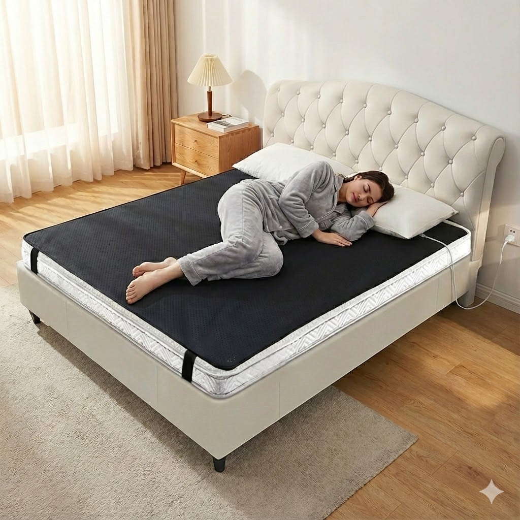 Tappetino per il Sonno di Messa a Terra - Qualità del Sonno Migliorata