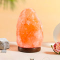 Lampada di sale dell'Himalaya autentica da 2 a 3 kg con illuminazione soffusa | Brehn
