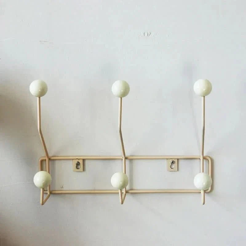 Ganci da Parete in Metallo Colorato in Stile Vintage per Abiti e Cappelli