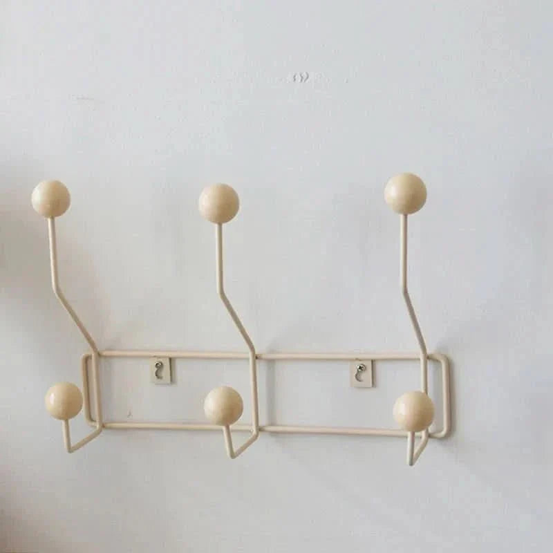 Ganci da Parete in Metallo Colorato in Stile Vintage per Abiti e Cappelli