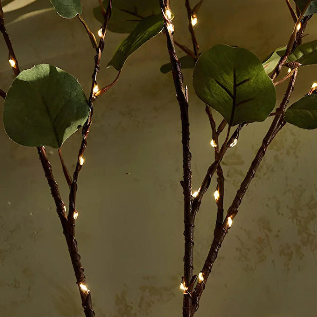 Luce Decorativa a LED con Rami per Vasi