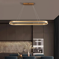 Tressa - Lampada a Sospensione da Cucina Oro Rosa