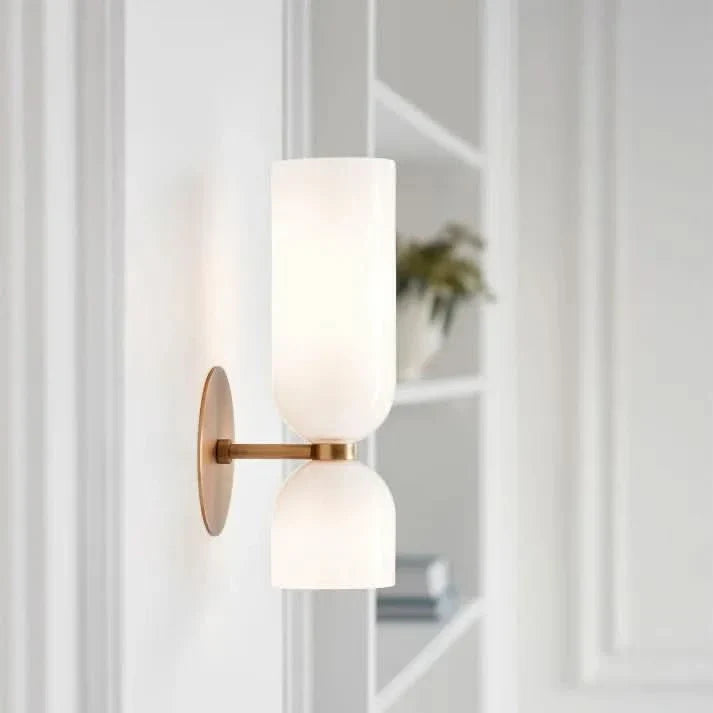Applique Moderna a Doppio Vetro