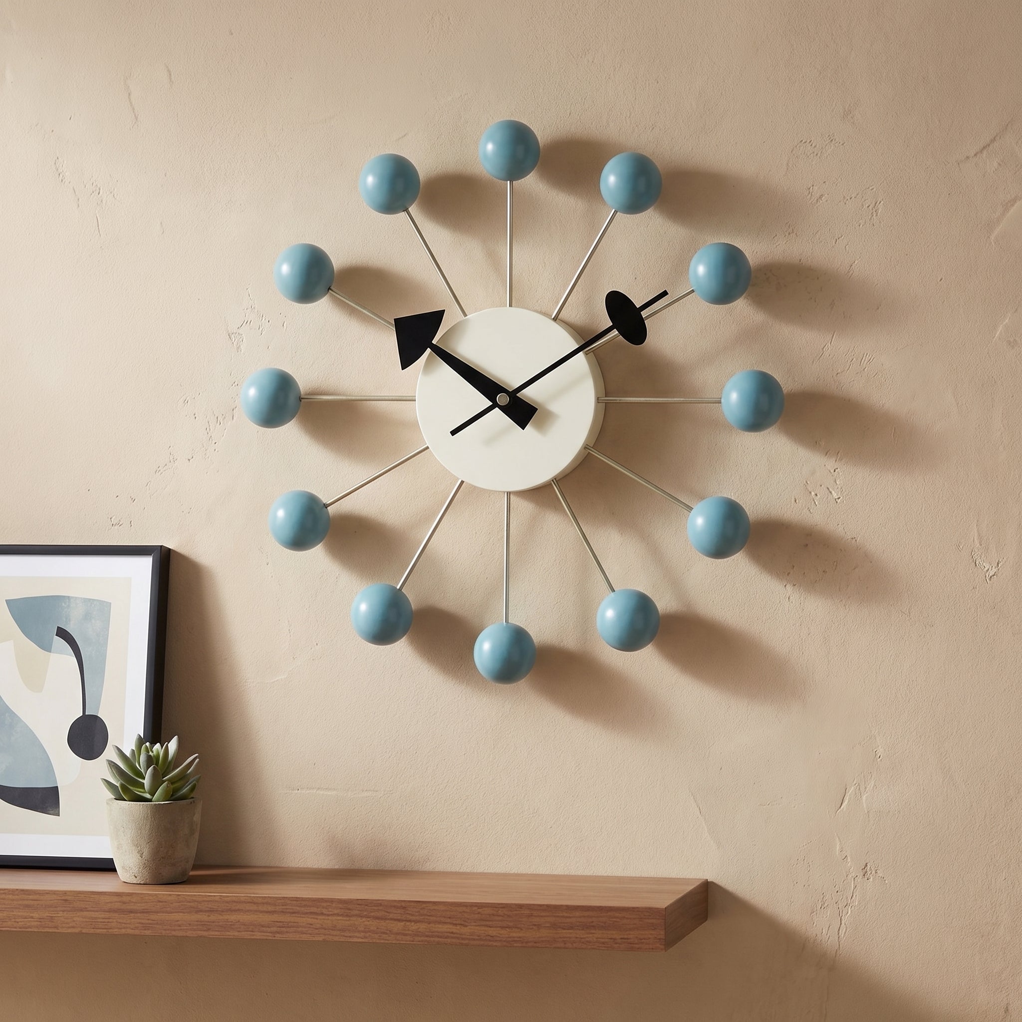 Orologio da parete decorativo in design a sfera