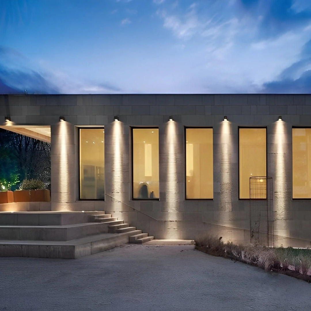 Elvarinna – Lampada da parete LED architettonica per esterni