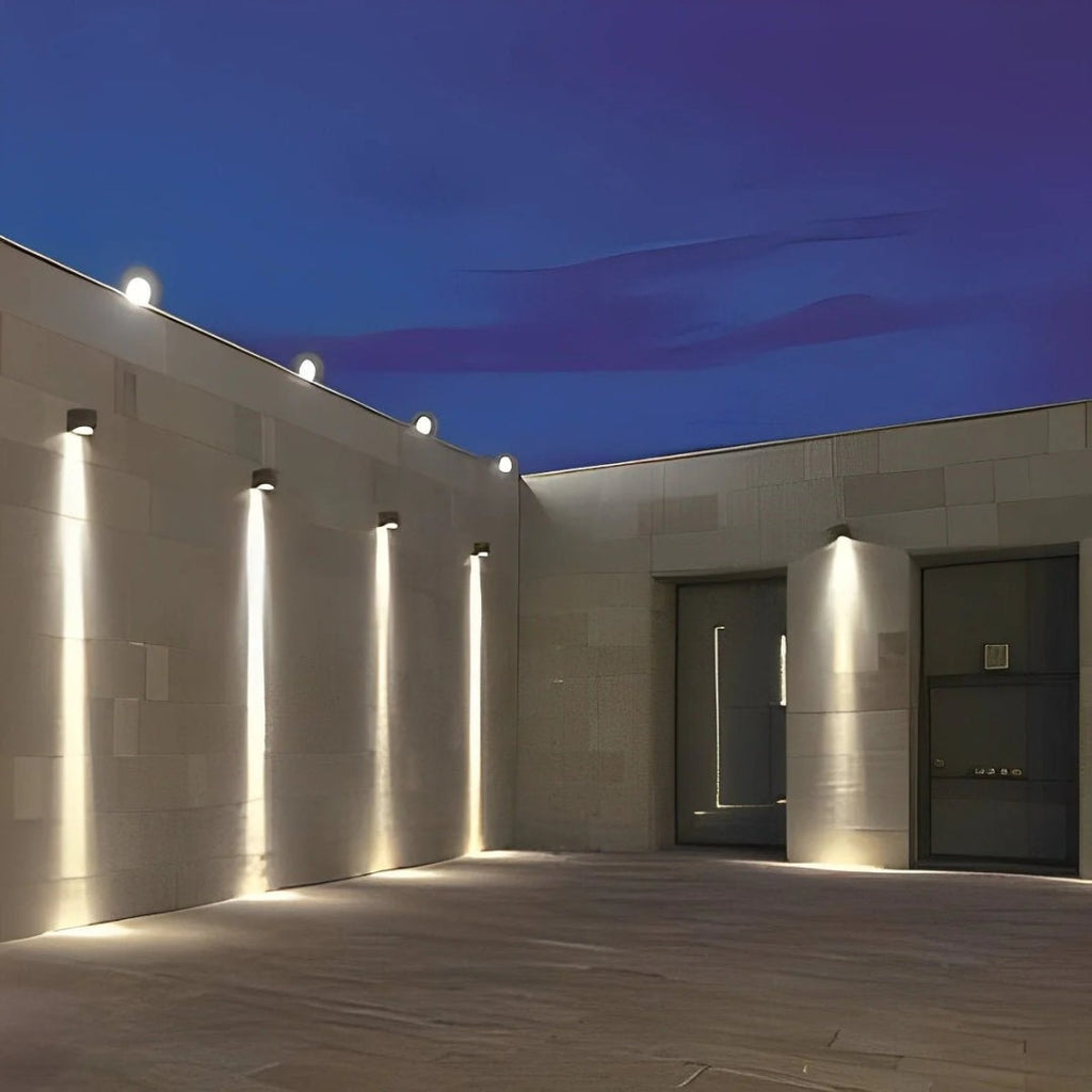 Elvarinna – Lampada da parete LED architettonica per esterni