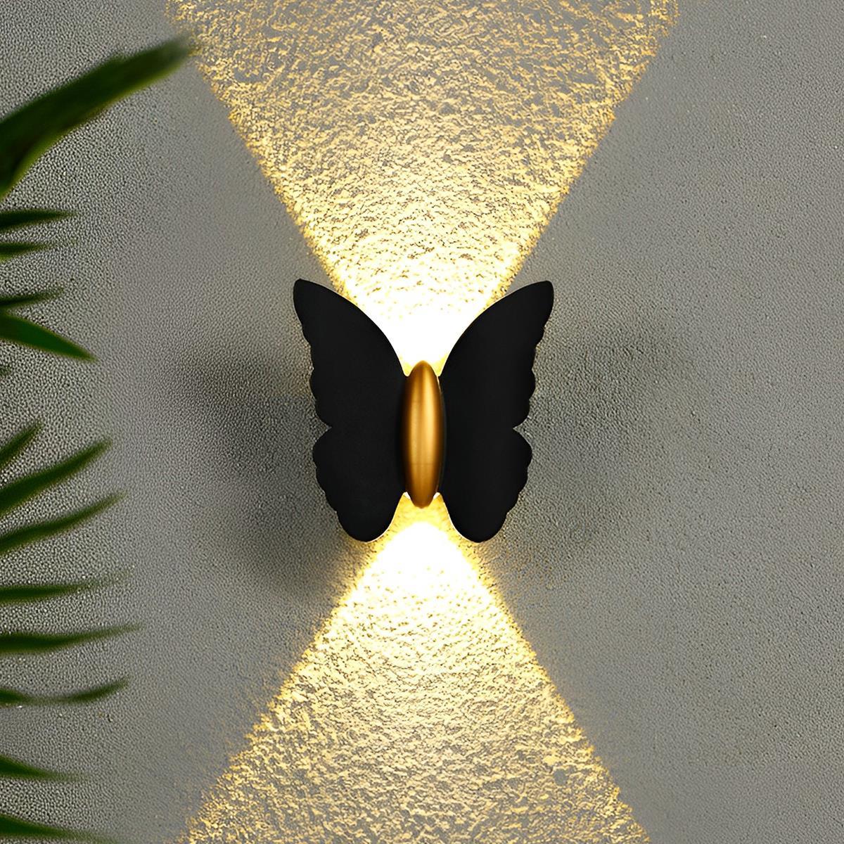 Selvyn | Applique LED da esterno contemporanea con design artistico a silhouette di animali
