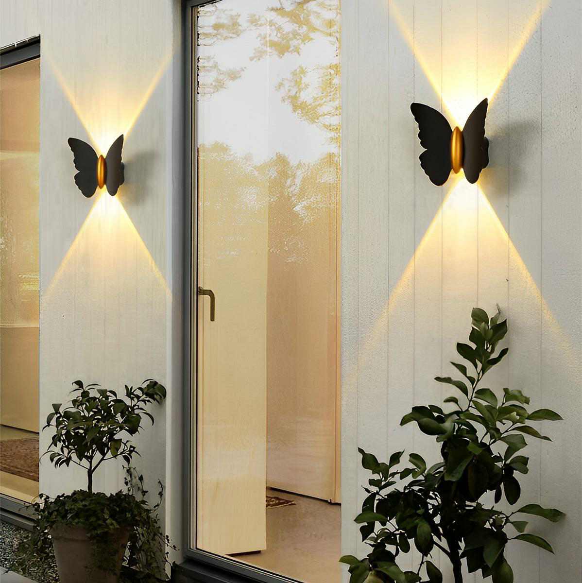Selvyn | Applique LED da esterno contemporanea con design artistico a silhouette di animali