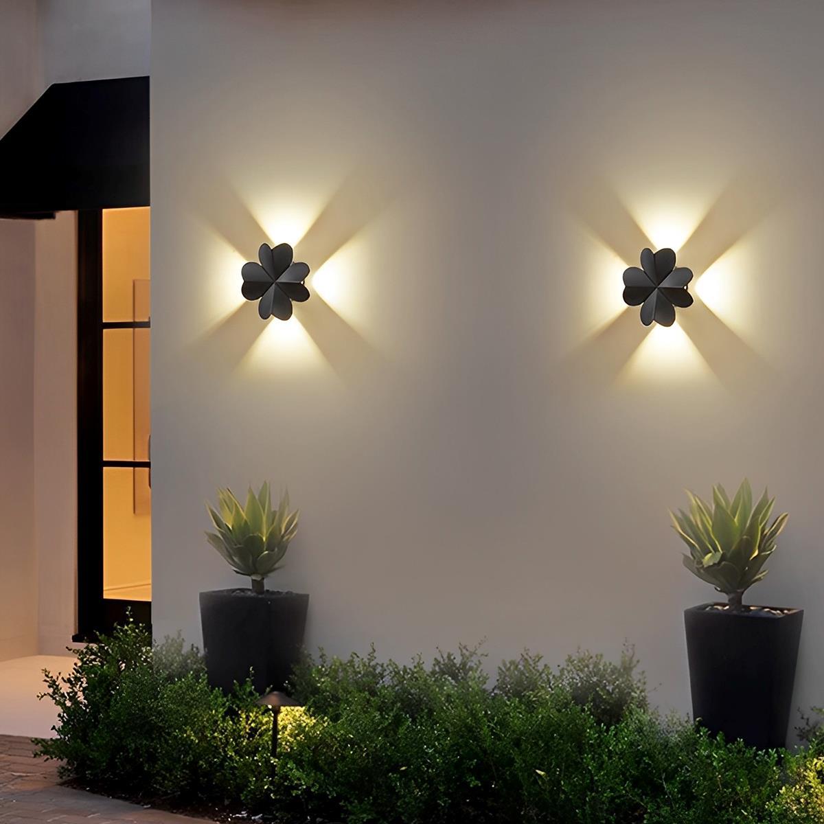 Selvyn | Applique LED da esterno contemporanea con design artistico a silhouette di animali