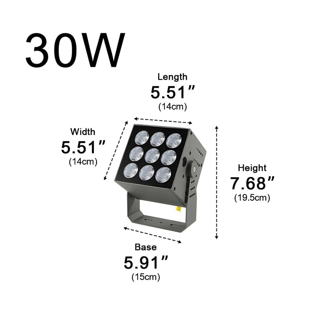 Elvarinna – Lampada da parete LED architettonica per esterni