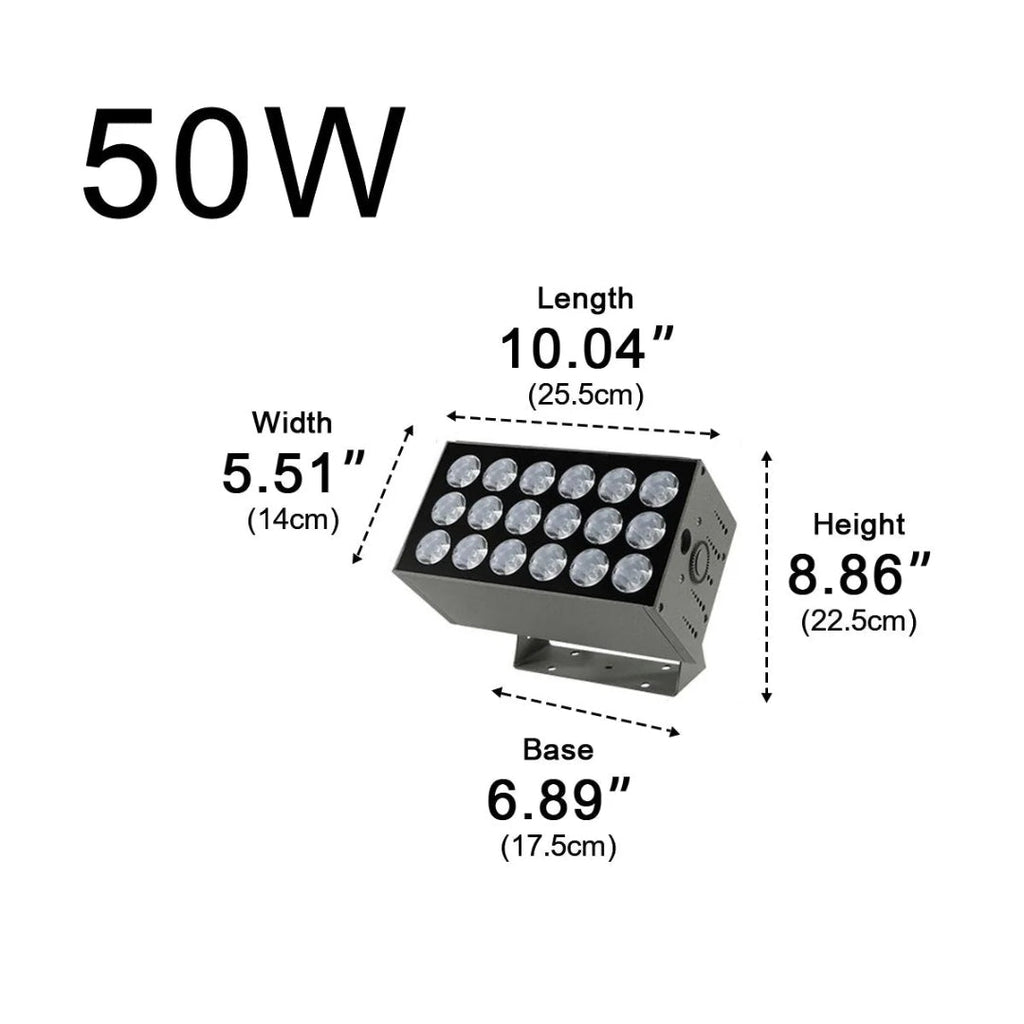 Elvarinna – Lampada da parete LED architettonica per esterni