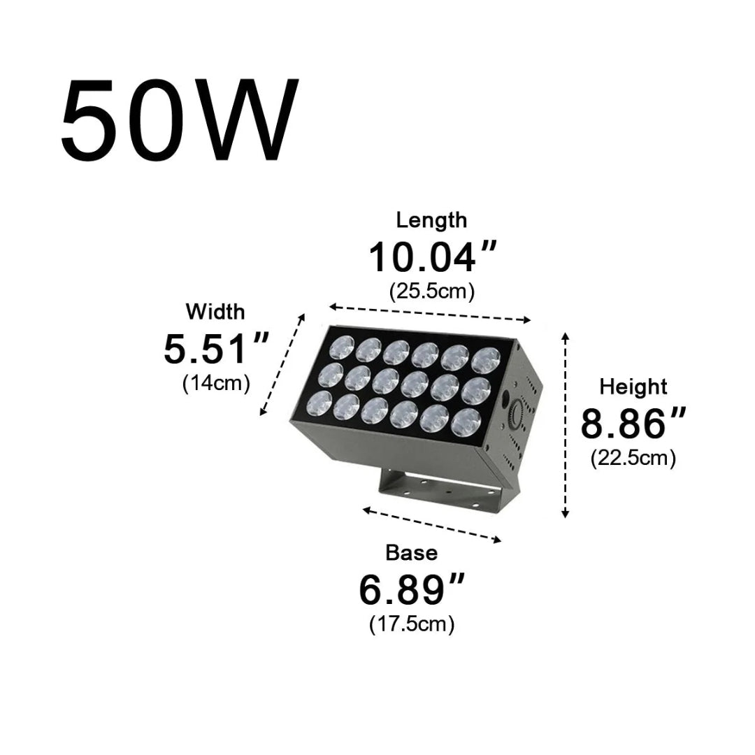 Elvarinna – Lampada da parete LED architettonica per esterni