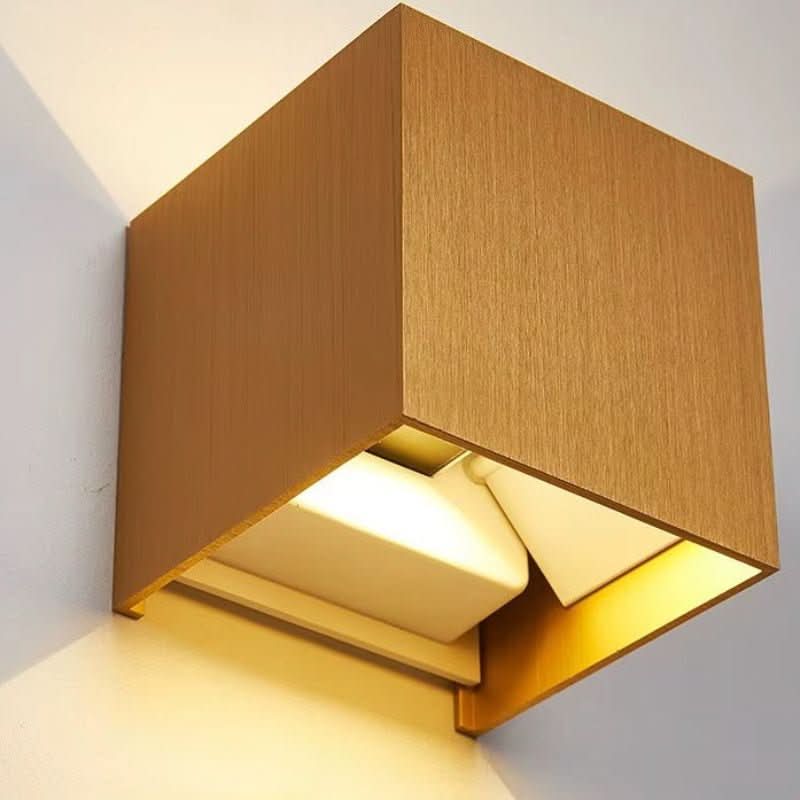 Lampada da Parete Cubica Impermeabile – Lampada LED Esterna Su Giù
