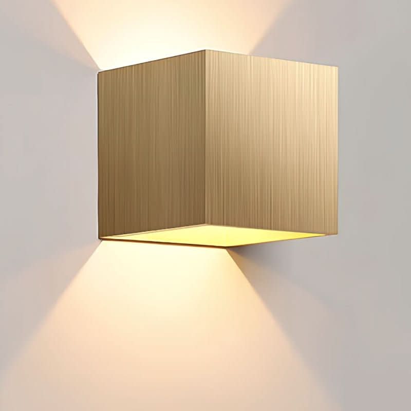 Lampada da Parete Cubica Impermeabile – Lampada LED Esterna Su Giù