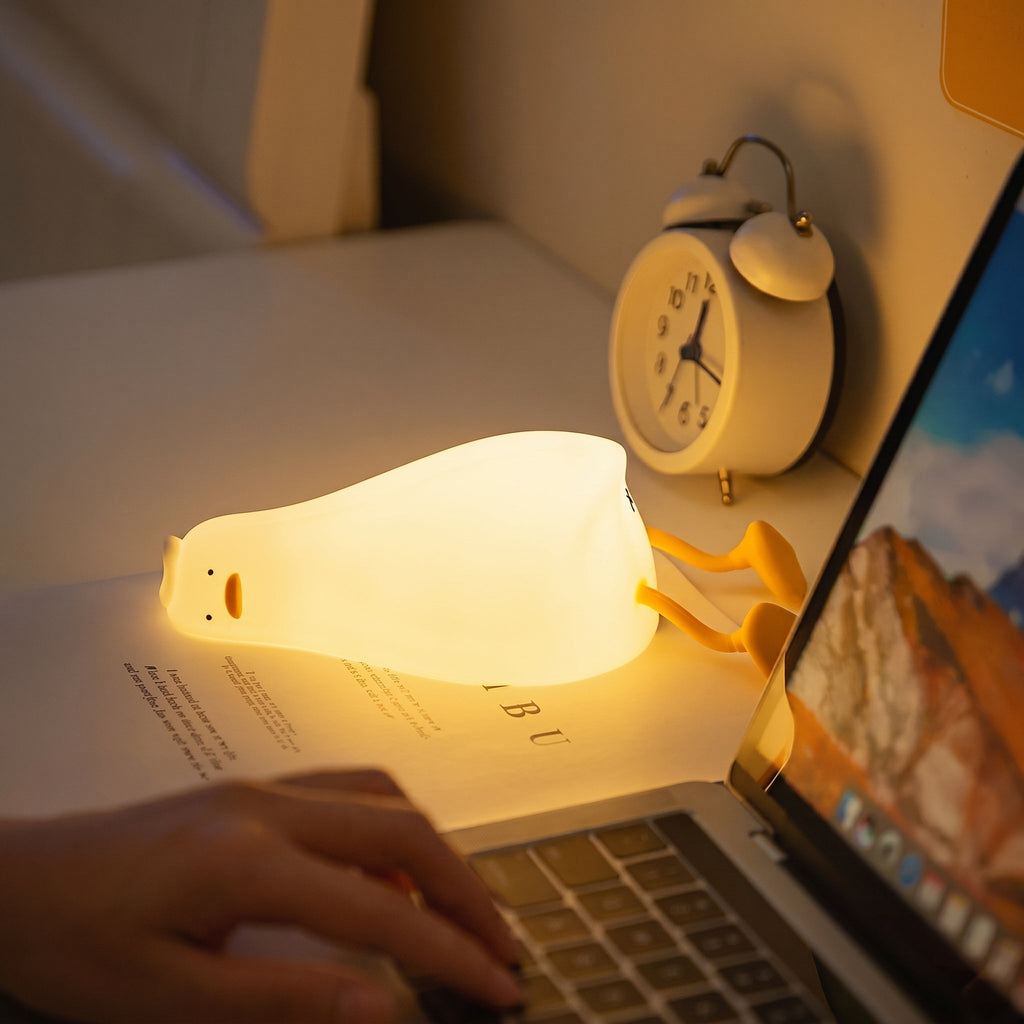Luce Notturna LED Morbida Design Animale Carino