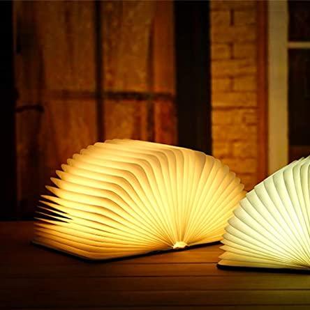 Enchanting LED Book Lamp for Unique Decor