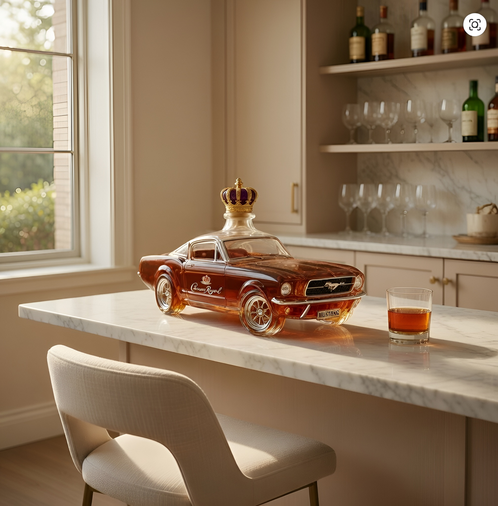 Mason - Decanter creativo per whisky da auto
