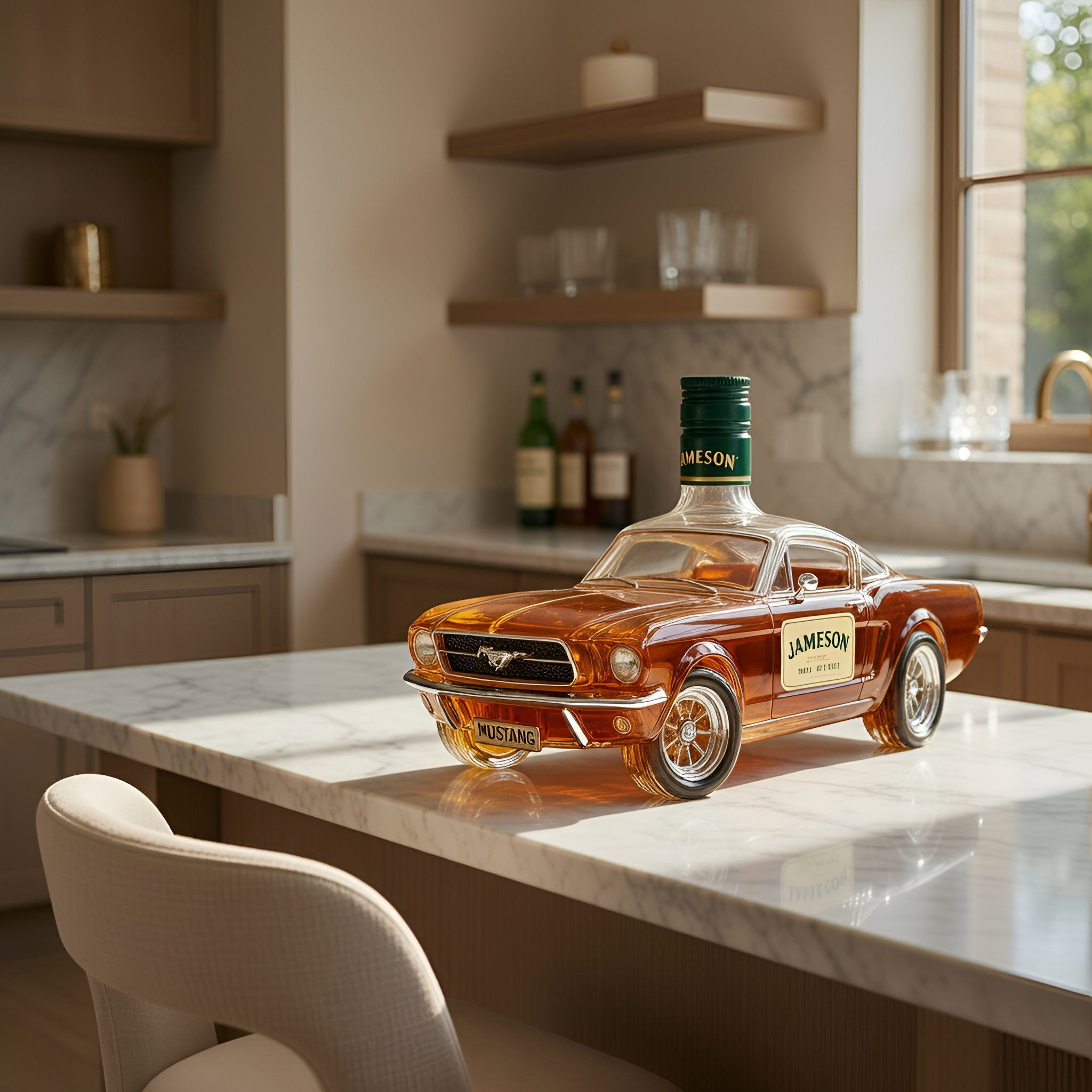 Mason - Decanter creativo per whisky da auto