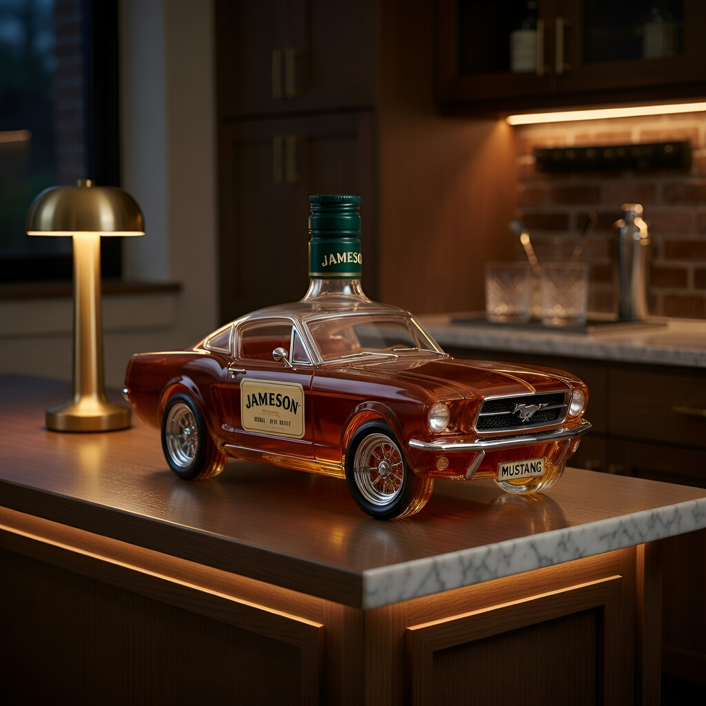 Mason - Decanter creativo per whisky da auto