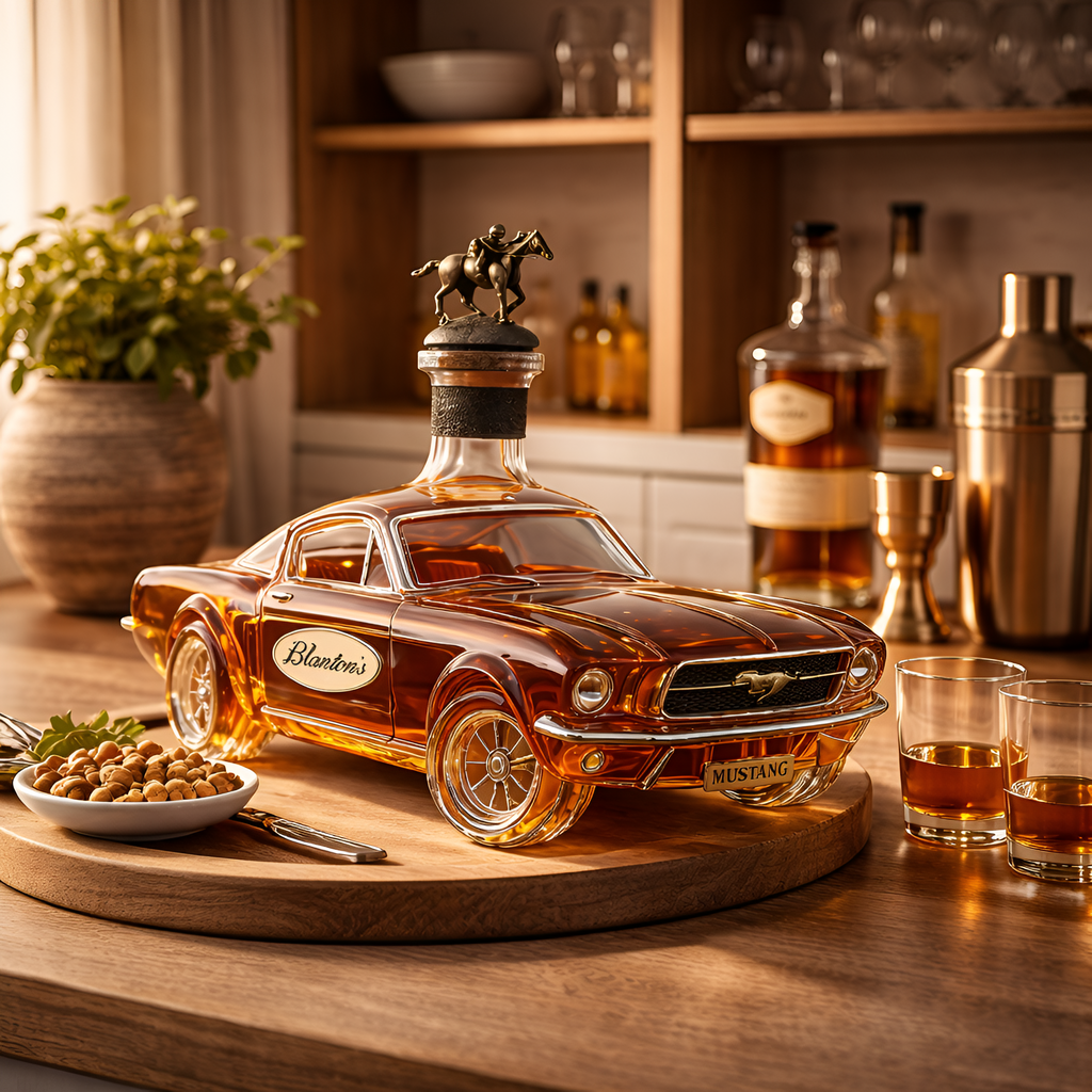 Mason - Decanter creativo per whisky da auto