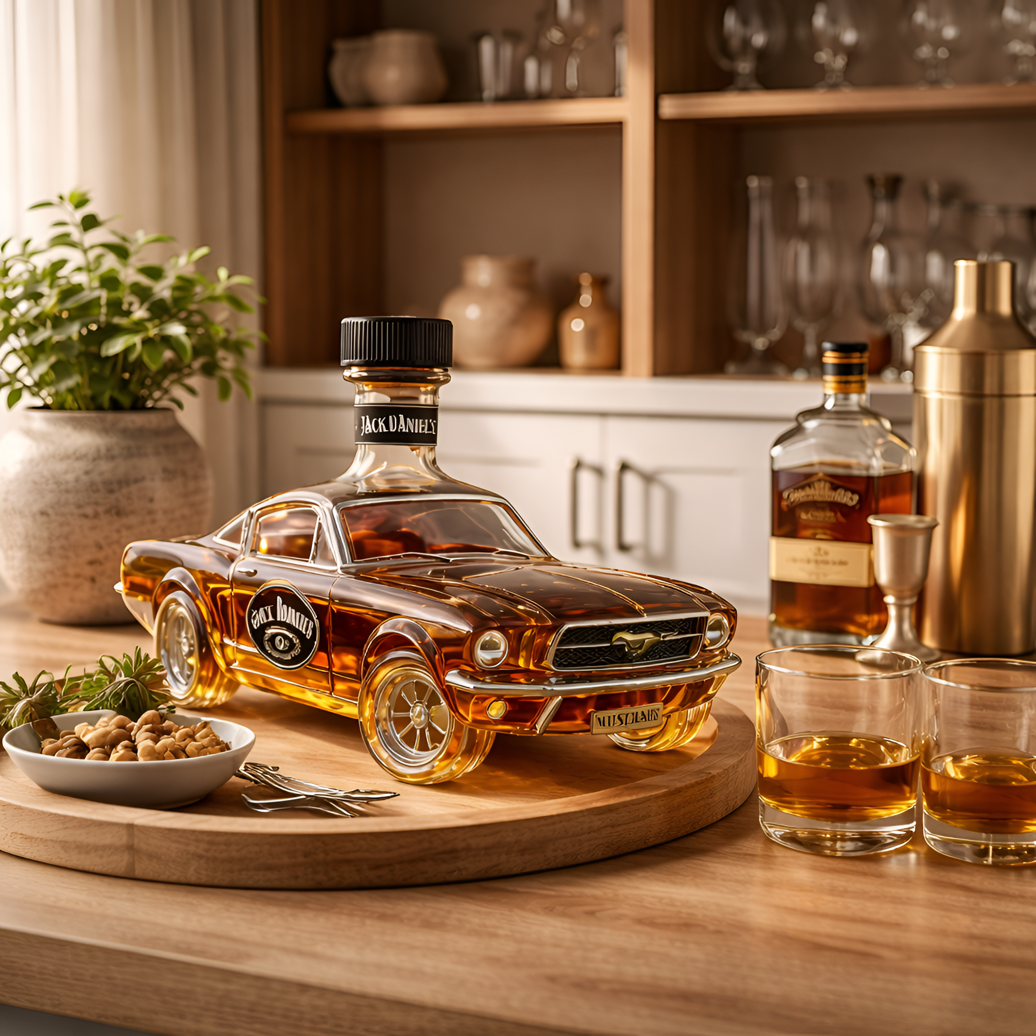 Mason - Decanter creativo per whisky da auto