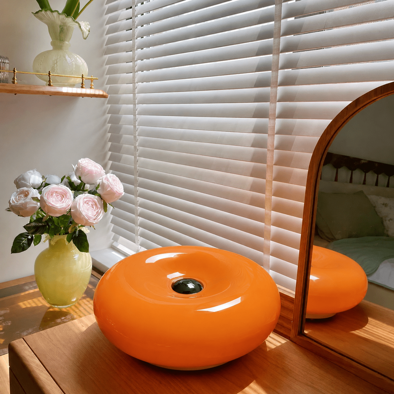 Lampada Donut Bauhaus Ricaricabile per Tavolo e Parete