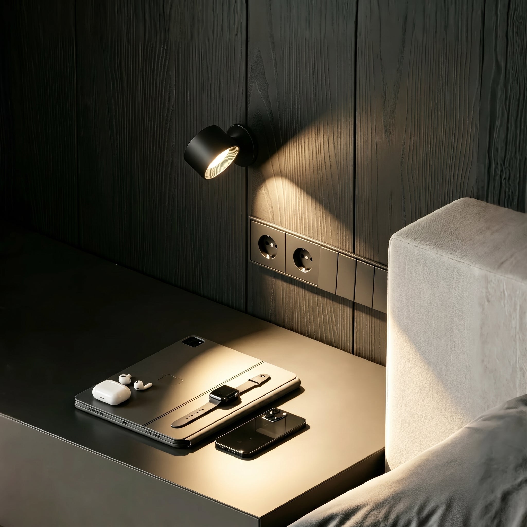 Lampada da parete LED spot magnetica ricaricabile