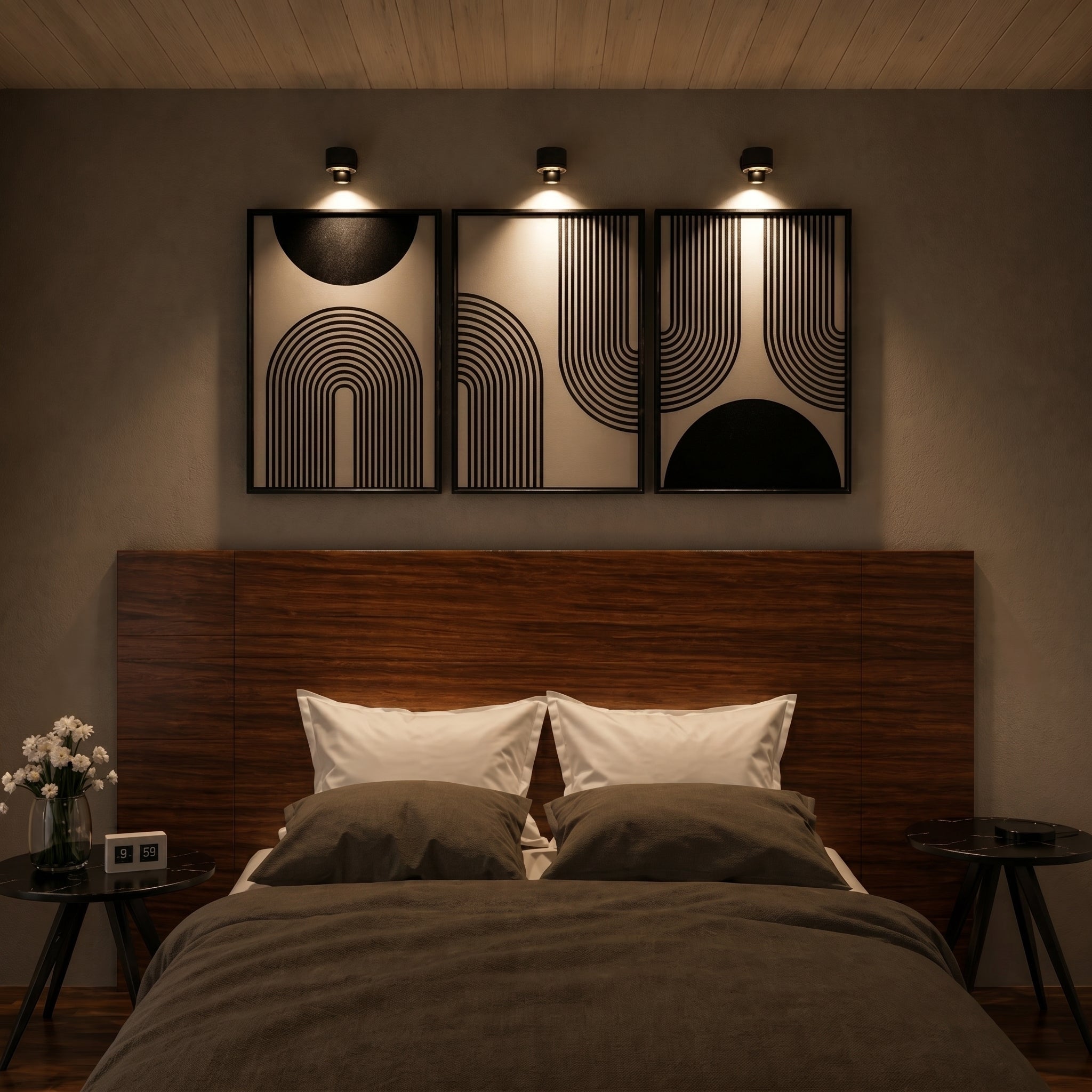 Lampada da parete LED spot magnetica ricaricabile