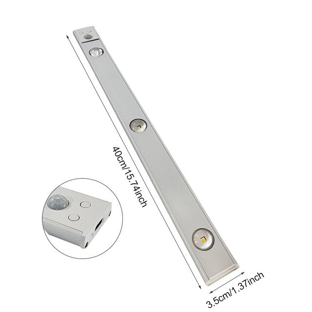 Lampadina LED wireless con sensore di movimento – LumiSense