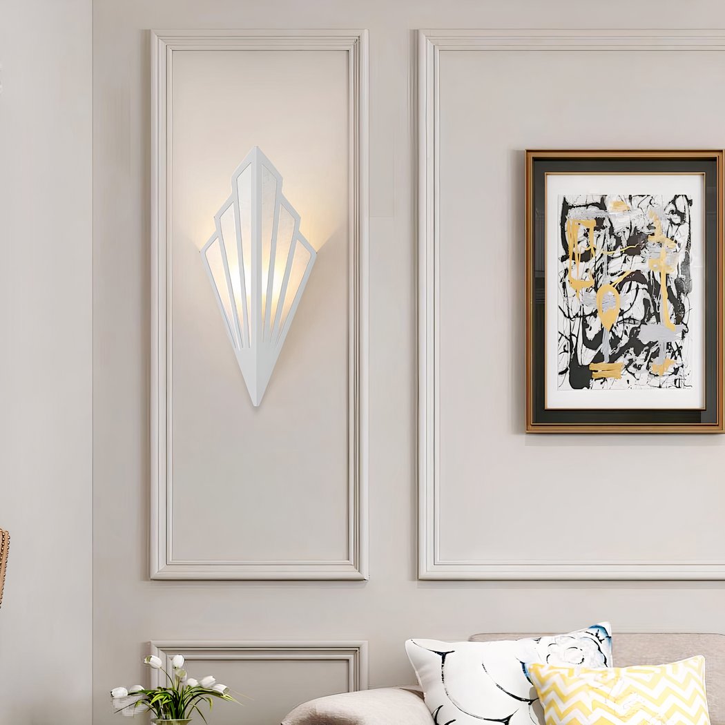 Applique con design geometrico a diamante