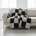 WOOLNEST – Coperta in Lana Morbida Premium per Calore e Comfort Interno