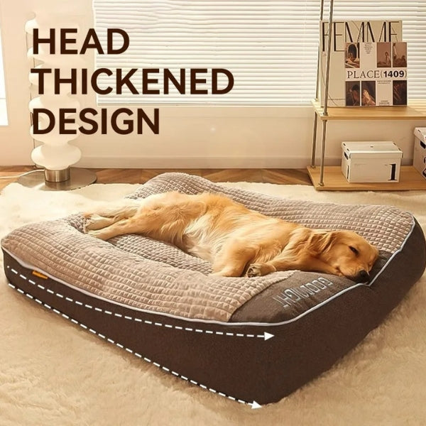 XXL Orthopedic Dog Bed with Removable Cover for Large Dogs