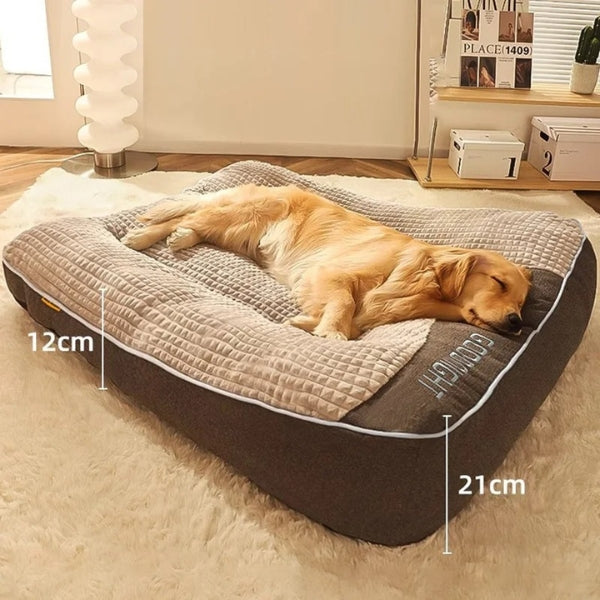 XXL Orthopedic Dog Bed with Removable Cover for Large Dogs