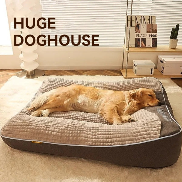 XXL Orthopedic Dog Bed with Removable Cover for Large Dogs